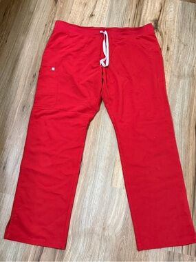 Figs Women’s Red Kade Scrub Pants